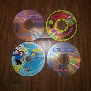 LOT OF 4 INFANT FIRST SOUND CD's